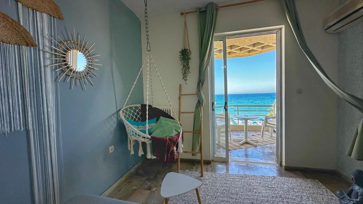 Akasha Waves Apartment Rethymno  Bagian luar foto